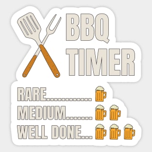 BBQ Barbeque Season Grilling Grill Master Sticker